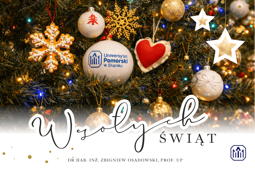 Życzenia Świąteczne JM Rektora UP w Słupsku
