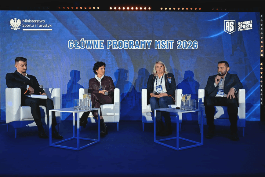 Mgr Bernadeta Kopeć na Kongresie Sportu Powszechnego