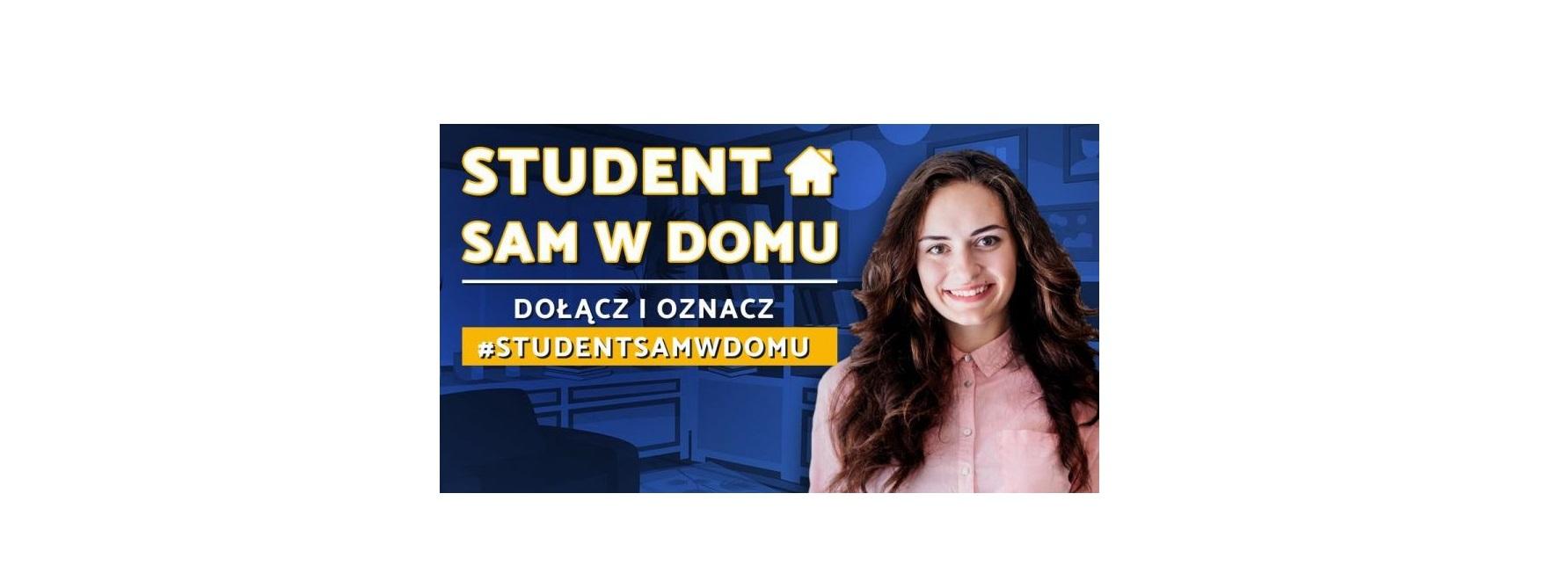 W ramach akcji #StudentSamWDomu członkowie Samorządu Studenckiego wzieli udział w szkoleniu