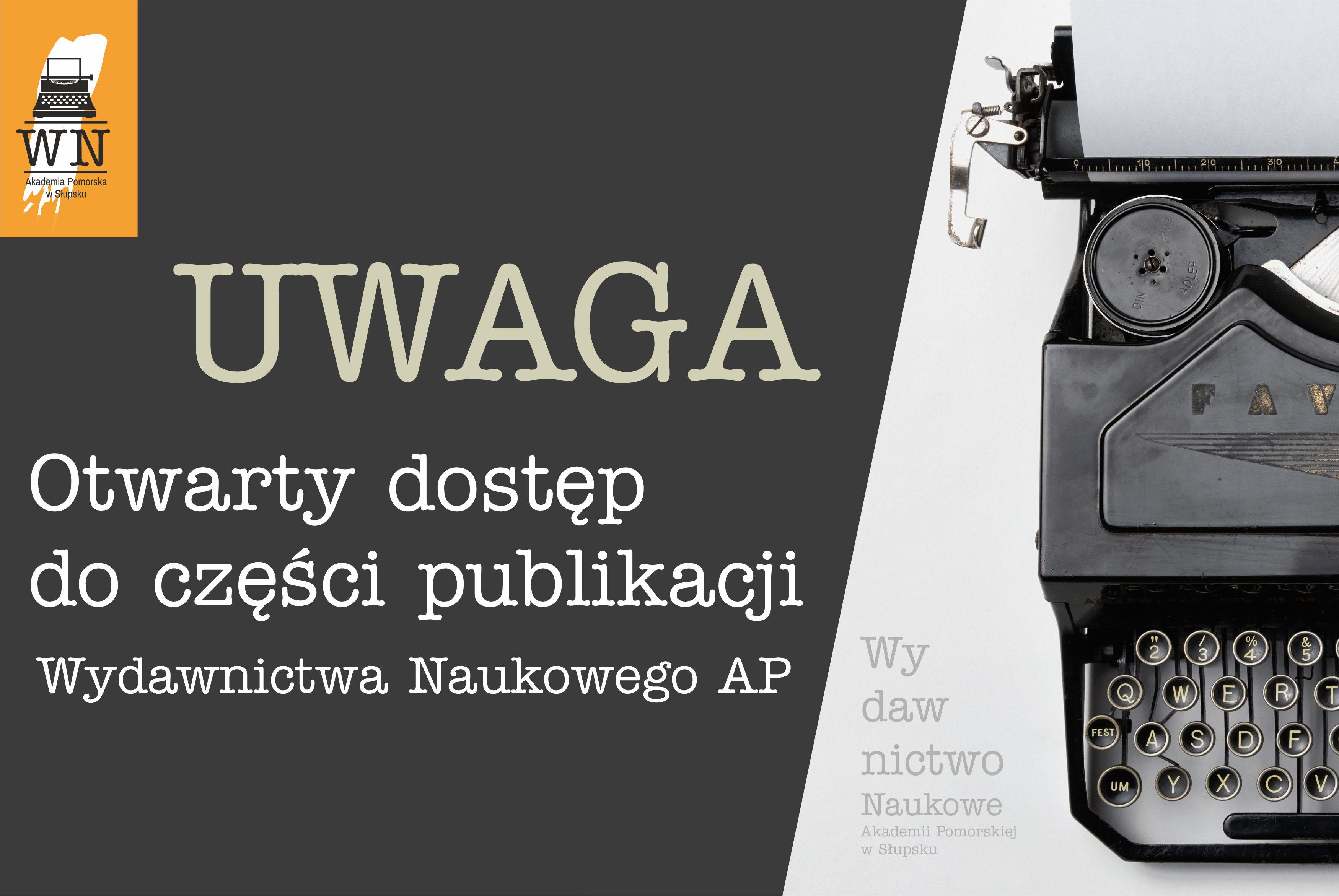 Otwarty dostęp do części publikacji Wydawnictwa Naukowego AP