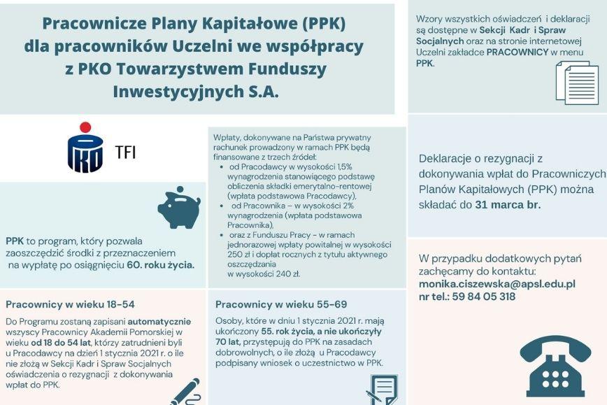 Pracownicze Plany Kapitałowe dla pracowników Uczelni