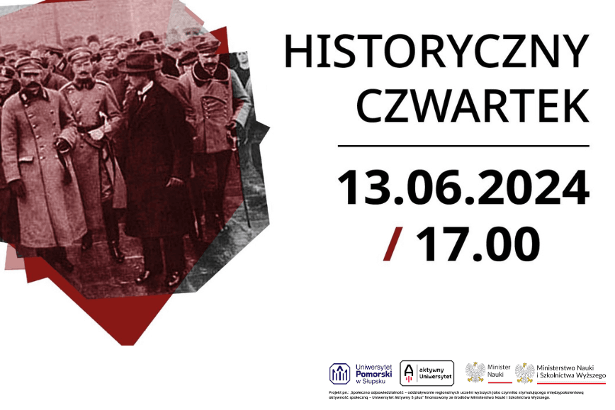 Zapraszamy na przedwakacyjny Słupski Historyczny Czwartek