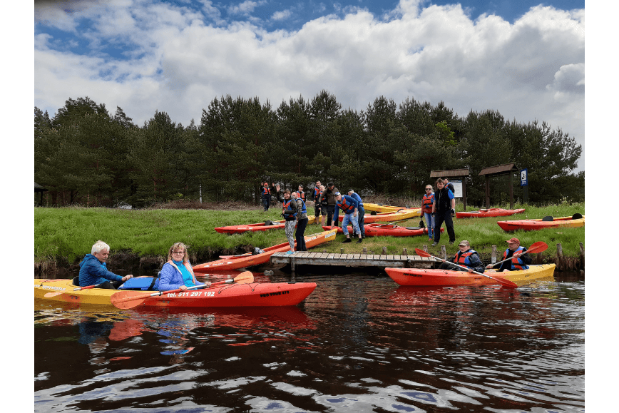 Podsumowanie drugiego spływu kajakowego Brdą