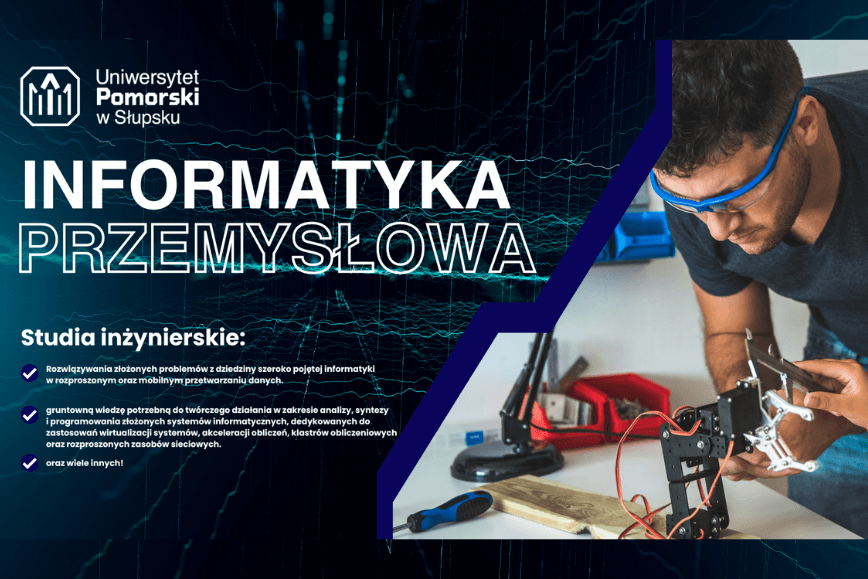 Nowy kierunek studiów - INFORMATYKA PRZEMYSŁOWA