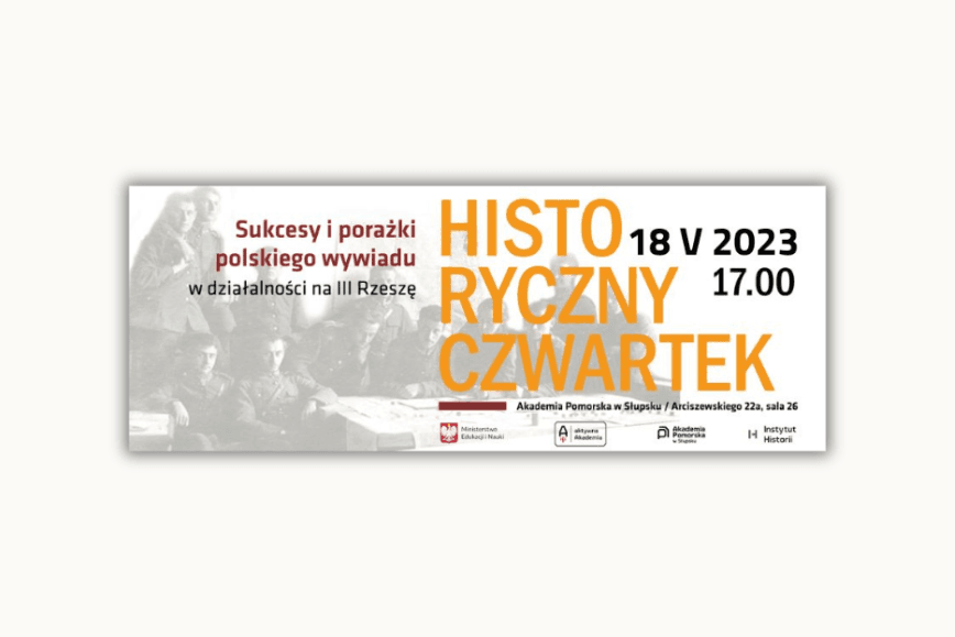 Zapraszamy na kolejny Słupski Historyczny Czwartek