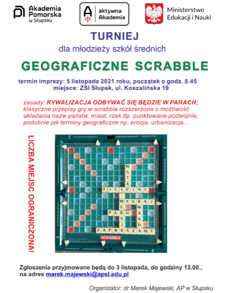 Turniej „Geograficzne Scrabble”