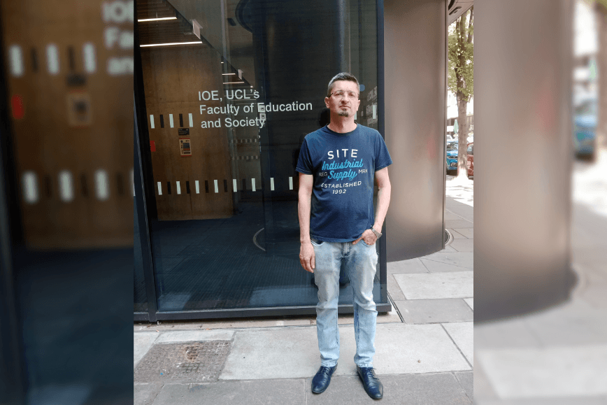 Wojciech Bejda, PhD, on a Research Internship at University College London