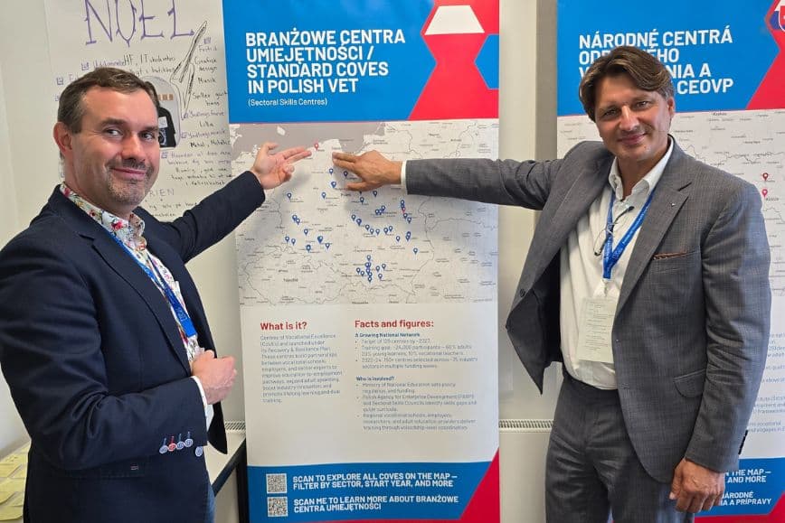 Delegation from Pomeranian University in Słupsk at the Forum on Vocational Excellence 2025 in Denmark