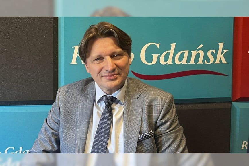JM Rektor dr hab. inż. Zbigniew Osadowski, prof. UP udzielił wywiadu dla Radia Gdańsk (Studio Słupsk)